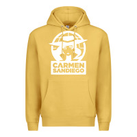 Antique Gold carmen sandiego Premium Hoodie - artisFamous