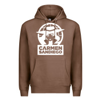 Chestnut carmen sandiego Premium Hoodie - artisFamous