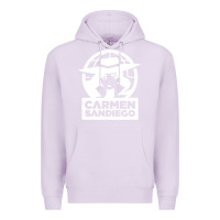 Lilac carmen sandiego Premium Hoodie - artisFamous