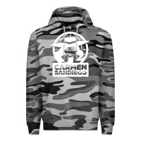 Slate Camo carmen sandiego Premium Hoodie - artisFamous