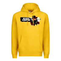 Lemon Red Dead Redemption 2 Red Moon Cowboy Premium Hoodie - artisFamous