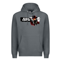 Rock Red Dead Redemption 2 Red Moon Cowboy Premium Hoodie - artisFamous
