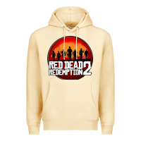 Pina Colada Red Dead Redemption 2 Red Moon Cowboy Premium Hoodie - artisFamous