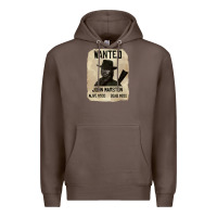 Coffee Red Dead Redemption 2 Red Moon Cowboy wanted john marston Premium Hoodie - artisFamous