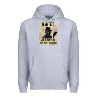 Heather Grey Red Dead Redemption 2 Red Moon Cowboy wanted john marston Premium Hoodie - artisFamous