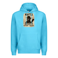 Ocean Blue Red Dead Redemption 2 Red Moon Cowboy wanted john marston Premium Hoodie - artisFamous