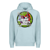 Blue Mist Grand Theft Auto Premium Hoodie - artisFamous