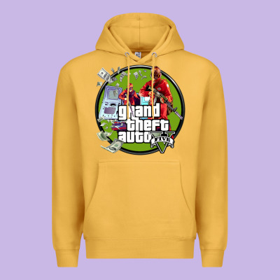 Grand Theft Auto Premium Hoodie Designed By Artisfamous