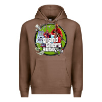 Chestnut Grand Theft Auto Premium Hoodie - artisFamous