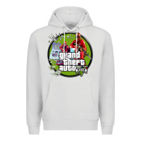Dove Grey Grand Theft Auto Premium Hoodie - artisFamous