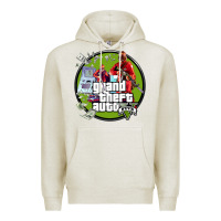 Oatmeal Heather Grand Theft Auto Premium Hoodie - artisFamous