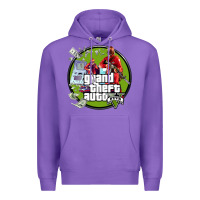 Purple Grand Theft Auto Premium Hoodie - artisFamous