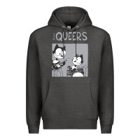 Charcoal Heather The Queers Premium Hoodie - artisFamous