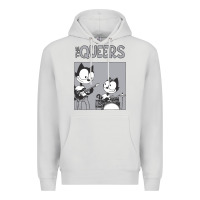 Dove Grey The Queers Premium Hoodie - artisFamous