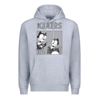 Heather Grey The Queers Premium Hoodie - artisFamous