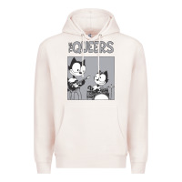 Pale Pink The Queers Premium Hoodie - artisFamous