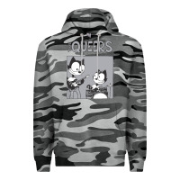 Slate Camo The Queers Premium Hoodie - artisFamous