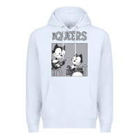 White The Queers Premium Hoodie - artisFamous