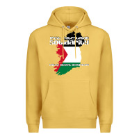 Antique Gold irish palestinian solidarity Premium Hoodie - artisFamous