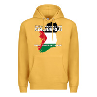 Mustard irish palestinian solidarity Premium Hoodie - artisFamous