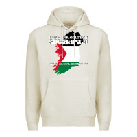 Oatmeal Heather irish palestinian solidarity Premium Hoodie - artisFamous