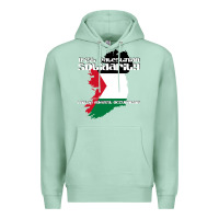 Seafoam irish palestinian solidarity Premium Hoodie - artisFamous
