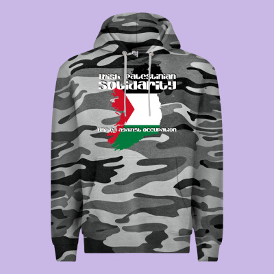 Irish Palestinian Solidarity Premium Hoodie Designed By Artisfamous