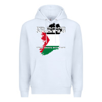 White irish palestinian solidarity Premium Hoodie - artisFamous