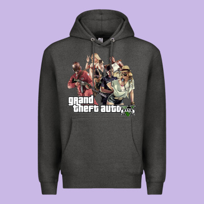 Grand Theft Auto Premium Hoodie Designed By Artisfamous