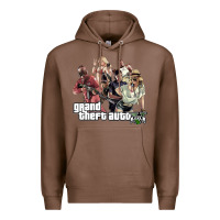 Chestnut Grand Theft Auto Premium Hoodie - artisFamous
