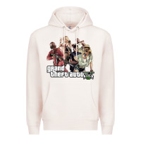 Pale Pink Grand Theft Auto Premium Hoodie - artisFamous