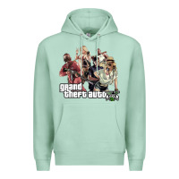 Seafoam Grand Theft Auto Premium Hoodie - artisFamous