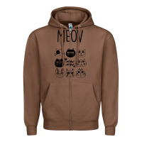 Chestnut Meow Zipper Hoodie - Bettercallsaul