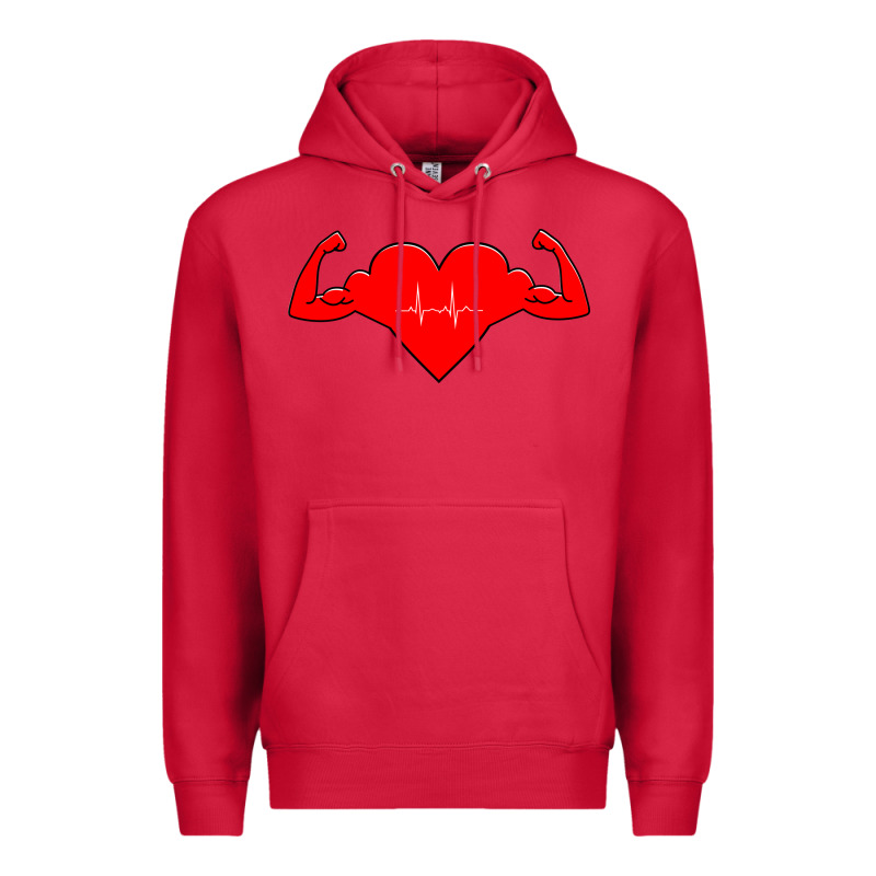 Healthy Heart Premium Hoodie by artisFamous | Teevron
