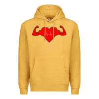 Mustard Healthy Heart Premium Hoodie - artisFamous