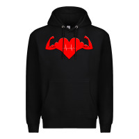 Black Healthy Heart Premium Hoodie - artisFamous