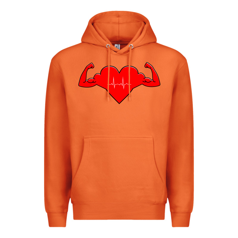 Healthy Heart Premium Hoodie by artisFamous | Teevron