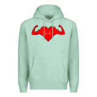 Seafoam Healthy Heart Premium Hoodie - artisFamous