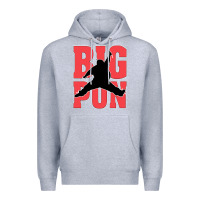 Heather Grey Big Pun Premium Hoodie - artisFamous