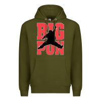 Army Green Big Pun Premium Hoodie - artisFamous
