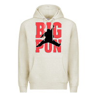 Oatmeal Heather Big Pun Premium Hoodie - artisFamous