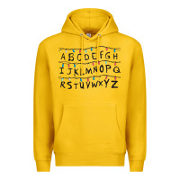Lemon Stranger Lights Alphabet Premium Hoodie - artisFamous