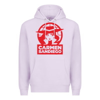 Lilac carmen sandiego Premium Hoodie - artisFamous