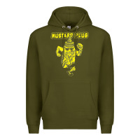 Army Green mustard plug Premium Hoodie - artisFamous