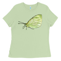 Matcha Cabbage White Butterfly Ladies Tee - LillyAllenDesigns