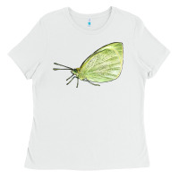 White Cabbage White Butterfly Ladies Tee - LillyAllenDesigns