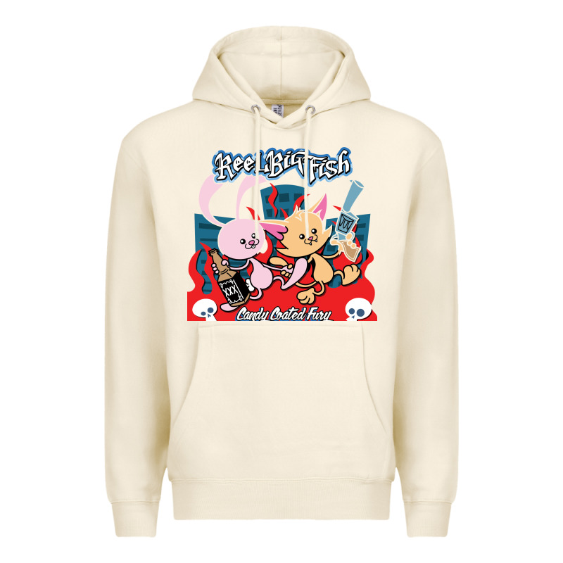 Reel Big Fish Candy Coated Fury Premium Hoodie by artisFamous | Teevron