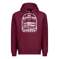 Burgundy Big Kahuna Burger - Tarantino Premium Hoodie - artisFamous