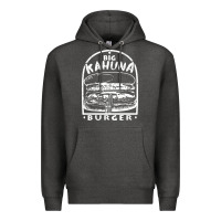 Charcoal Heather Big Kahuna Burger - Tarantino Premium Hoodie - artisFamous