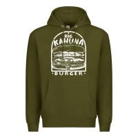 Army Green Big Kahuna Burger - Tarantino Premium Hoodie - artisFamous